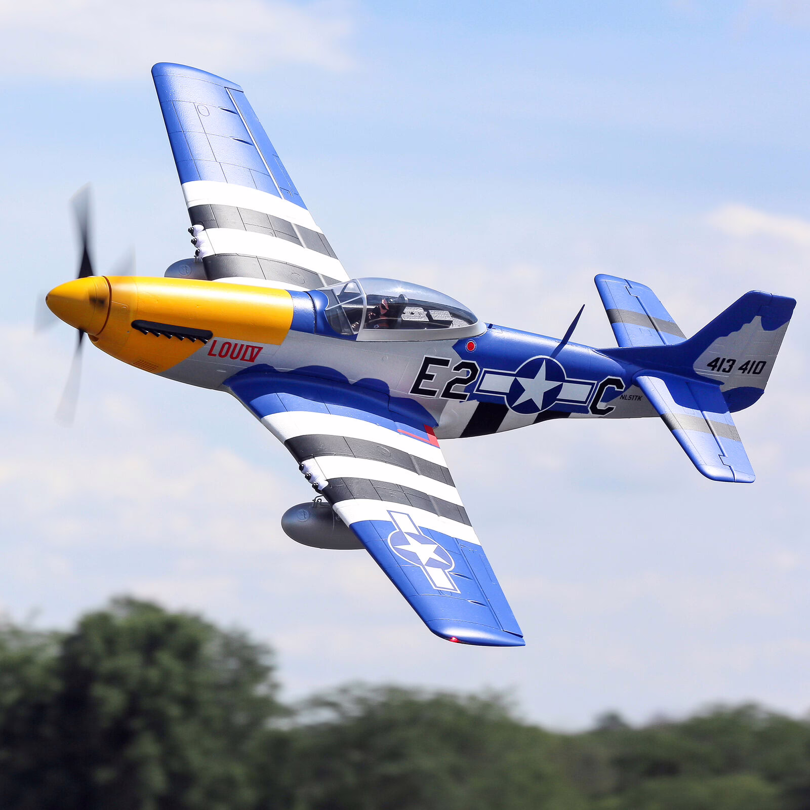 E-flite P-51D Mustang 1.5m BNF Basic – RC Plane in Review