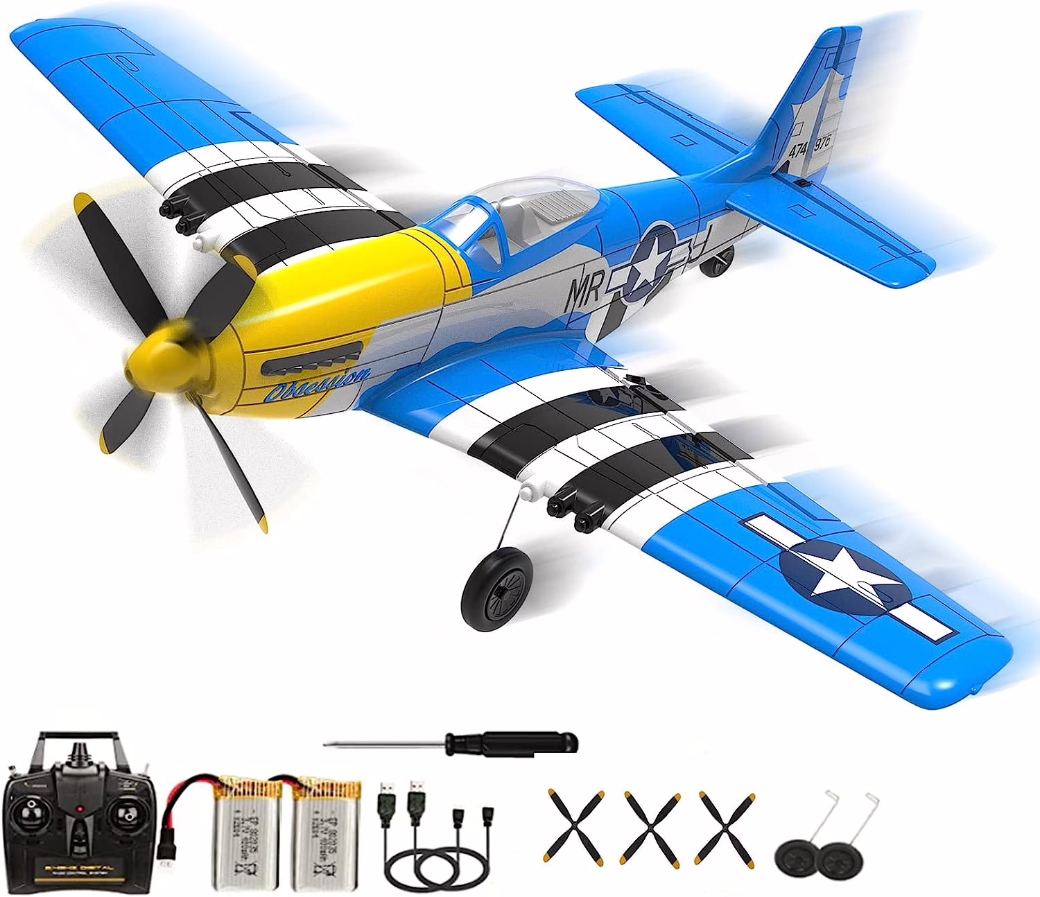 VolantexRC P-51D Mustang Ready-to-Fly Review
